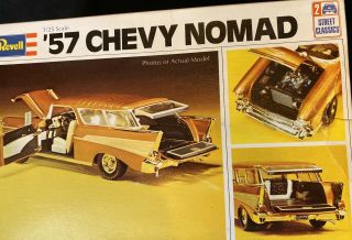 Vintage Mpc 1957 Chevy Nomad Annual Model Car Kit