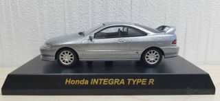 1/64 Kyosho HONDA INTEGRA TYPE R SILVER DC2 ACURA diecast car model 2