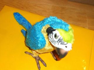 2007 Hasbro Squawkers Macaw Talking Parrot FURREAL FRIENDS 2
