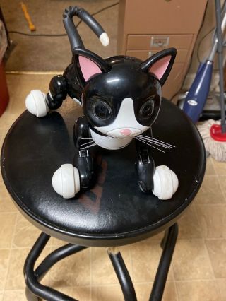 Spin Master Zoomer Kitty Interactive Cat - Black Robot Toy
