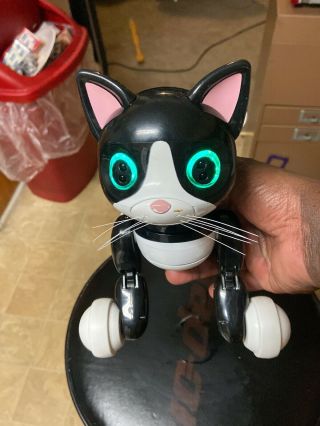 Spin Master Zoomer Kitty Interactive Cat - Black Robot Toy 2