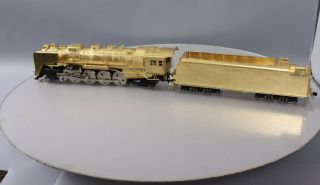 KTM O Scale 2 - Rail BRASS 4 - 8 - 2 Steam Locomotive & Tender - Unpainted EX 3