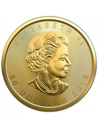 1 Oz Canadian Maple Leaf Gold Coin (random Year)