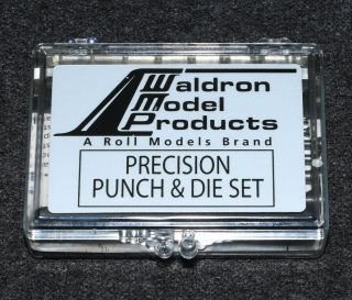 Waldron Model Products Precision Punch And Die Set Model Plane Tools