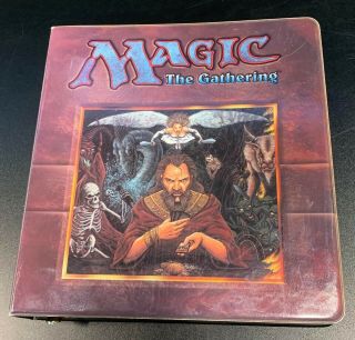 Magic: The Gathering Vintage 5th Edition Pete Venters Binder (woc9107)