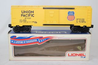 Lionel O Scale 9203 Union Pacific Railroad Boxcar,  Boxed