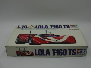 1970 Tamiya Lola T - 160 TS 1/18 Scale Sports Car Plastic Model Kit Display PM764 2