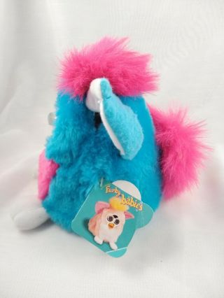 1999 Tiger Electronics FURBY BABIES Turquoise and Pink w/ Tags 70 - 940 2