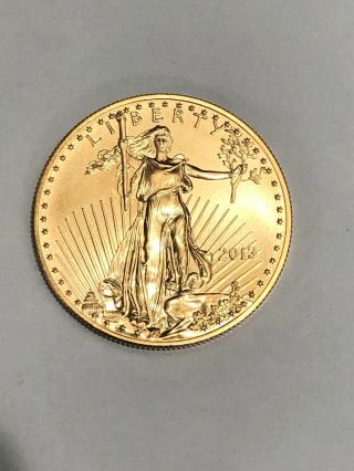2013 - $50 1oz Gold American Eagle Bu