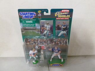2000 Starting Lineup Classic Doubles Troy Aikman And Jim Kelly