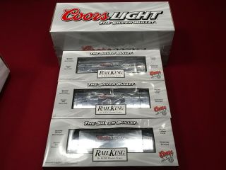 Mth 30 - 1433 - 1 Coors Silver Bullet Train Set With Proto - Sound 2.  0