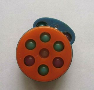Vintage Ussr Toy Pocket Child Game Puzzle Brain Logic Teaser Twist Balls Slide