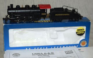Bachmann Usra 0 - 6 - 0 Locomotive Pennsylvania Prr 3233 - Ho Gauge