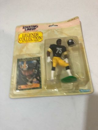 1990 Kenner Starting Lineup Slu Legends Joe Greene Nfl Pittsburgh Steelers