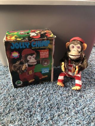 Battery Operated Jolly Chimp Monkey W/ Cymbals Toy Story 3 Call Of Duty