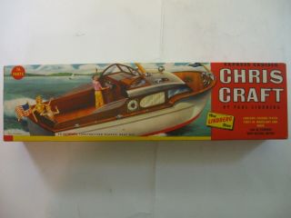 1960s Vintage Lindberg 1/40 Chris Craft Express Cruiser 700:98
