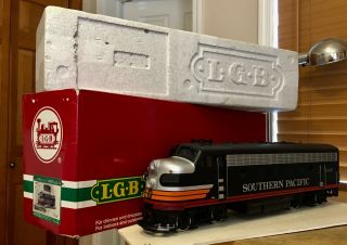 1989 Lgb Southern Pacific Diesel Locomotive G - Scale No.  24570 Beauty