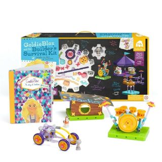 Goldie Blox And The Builders Survival Kit Craft Build Toy Puzzle