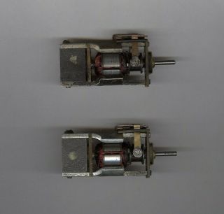 Two Pittman Dc - 70 Locomotive Motors From Hobbytown Rs - 2s.  Ex Cond.  Work Fine.