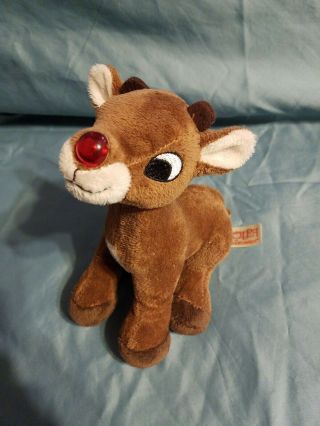 Rudolph The Red Nosed Reindeer Sings And Littles Up Nose Red