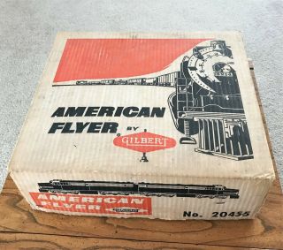 Empty American Flyer Set Box 20455 Haven Electric Mainliner Freight (1958)