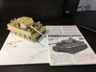 1/35 Tamiya Tiger I Built Ready Too Paint