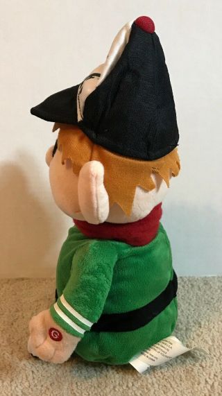 Gemmy Animated Rapping Notorious Elf Singing Dancing Plush Elf 2