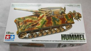 Tamiya 1:35 German Wwii Hummel Late Production Tank Model Kit