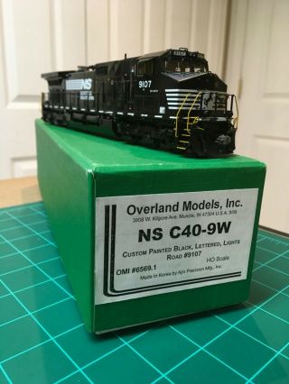 Ho Brass Overland Models Omi Norfolk Southern Ns C40 - 9w 6569.  1 Rd 9107
