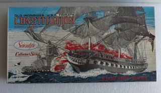 Scientific Old Ironsides Uss Constitution Wood Ship Model Kit 170 - 895 14 1/4 "