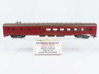 Ho Scale Bachmann 43 - 1081 Nw Norfolk & Western Diner Passenger Car W/ Interior