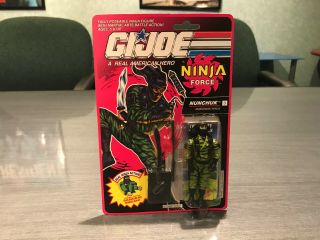Vintage Arah Gi Joe Ninja Force Nunchuk Nunchaku Ninja Moc 1991 1992 Cobra