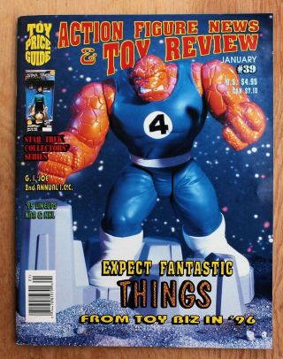 Toy Price Guide; Action Figure News & Toy Review; January 1996 39