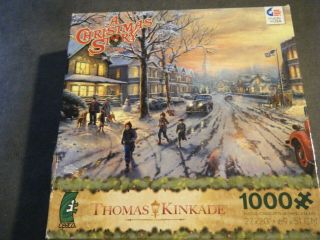 Thomas Kinkade - A Christmas Story 1000 Piece Jigsaw Puzzle