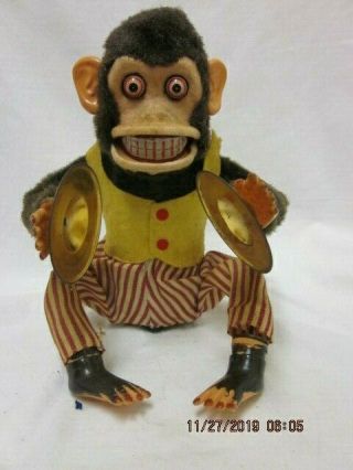 Vintage Musical Jolly Chimp By C.  K.  Toys