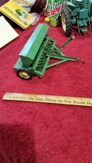 Ertl Carter Eska John Deere Grain Drill Toy Farm Implement - Vintage Planter