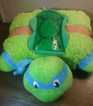 Teenage Mutant Ninja Turtles Plush Leonardo Pillow Pet Dream Lites Night Light