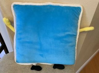3D Sponge Bob Squarepants Plush Pillow Blue Moveable Arms And Legs 2