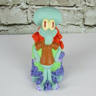 Spongebob Squarepants Squidward 6 " Tall Laughing & Talking Figure Mattel 2000