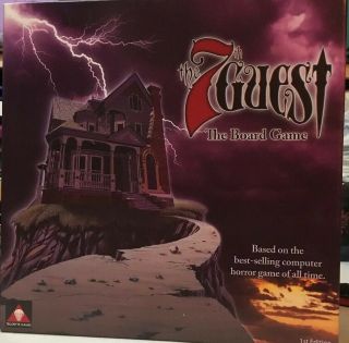 The 7th Guest Board Game 1st Edition Based On Classic Pc Game Open Box Cib