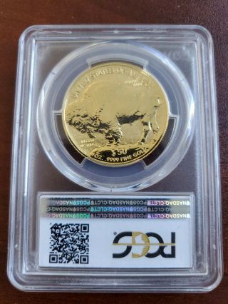 2013 W $50 Gold American Buffalo Reverse Proof Coin 100th Anniversary PCGS PR68 2