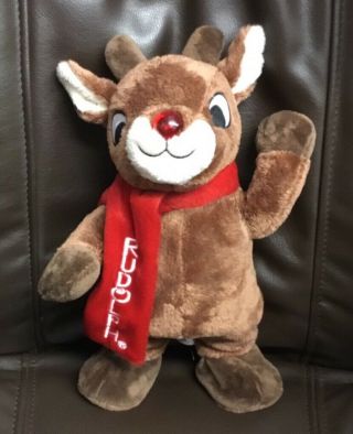 Rudolph The Red Nosed Reindeer Animated Dances / Sings 12” Plush Dan Dee