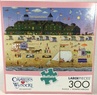Buffalo Jigsaw Puzzle 300 Pc Charles Wysocki The Nantucket