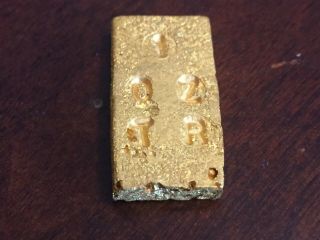 24k Fine Gold Bar,  1 Troy Ounce
