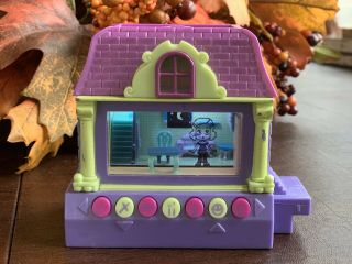 2005 Mattel Pixel Chix Purple House Pink Roof Interactive Toy