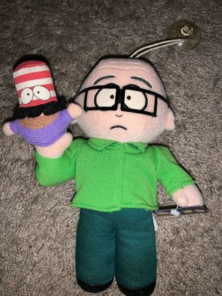 1998 South Park Plush 6 In.  Tall - Mr.  Garrison With Tags Fun 4 All
