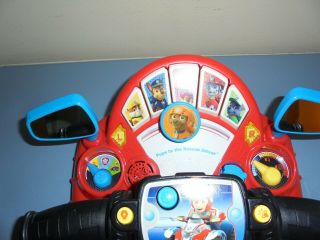 Pups To The Rescue Driver Paw Patrol Talking Toy Steering Vtech 2