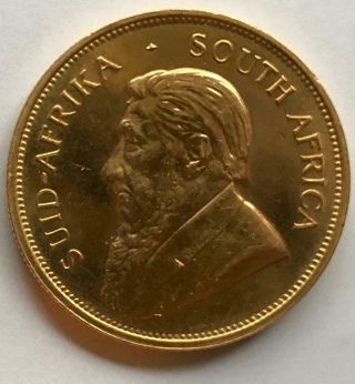 Gold 1 Ounce South African Krugerand 1978