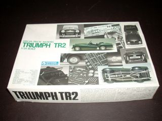Gunze Sangyo 1/24 High - Tech Triumph Tr2 Box Opened / Bags Are