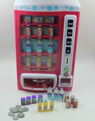 My Life Vending Machine Set For 18 " Dolls Playset American Girl Lights Up Sounds